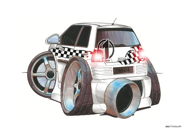 Seat Arosa Tuning White (SKU2822)