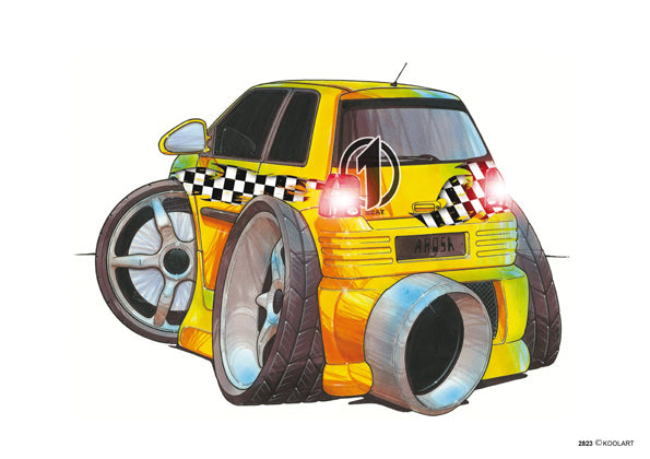 Seat Arosa Tuning Yellow (SKU2823)