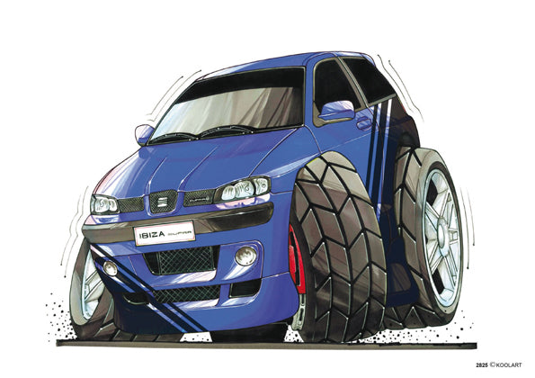 Seat Ibiza Tuning Blue (SKU2825)