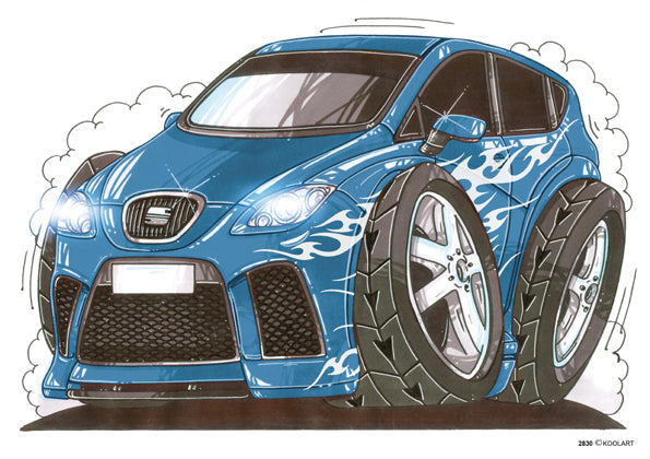 Seat Leon Tuning Blue (SKU2830)