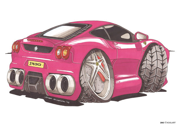 Ferrari F430 Pink (SKU2863)