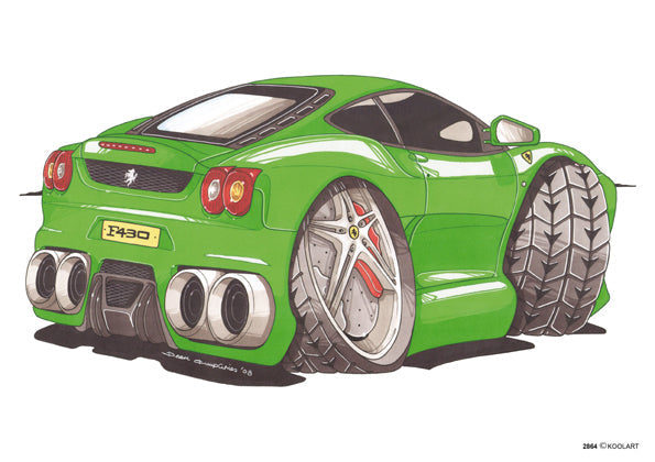 Ferrari F430 Green (SKU2864)