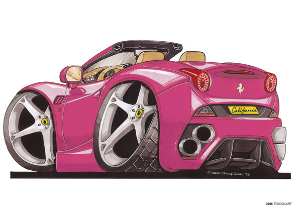 Ferrari California Pink (SKU2866)