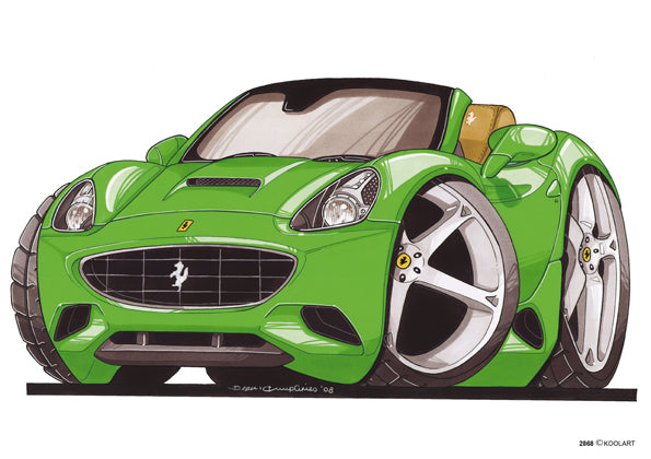 Ferrari California Green (SKU2868)