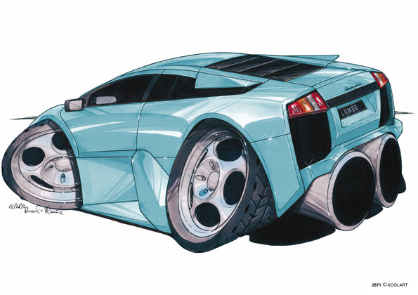 Lamborghini Murcielago Blue (SKU2871)