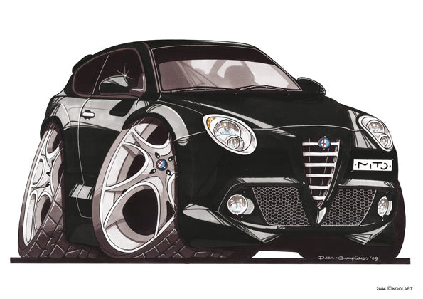Alfa Romeo Mito Black (SKU2884)