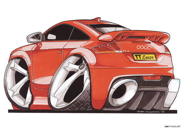Audi TT Coupe Red (SKU2888)