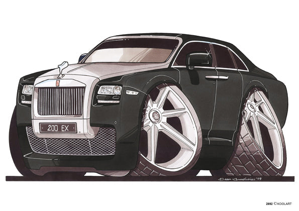 Rolls Royce 200 EX Black (SKU2892)
