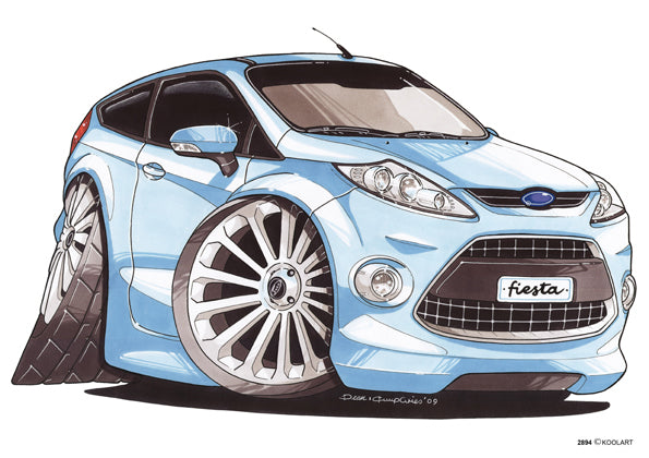 Ford Fiesta Blue (SKU2894)