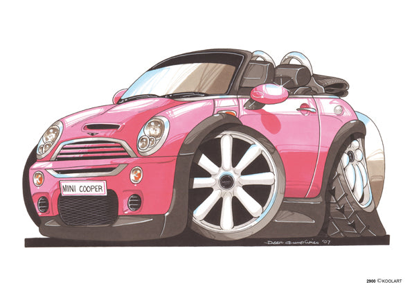 Mini Cooper Pink (SKU2900)