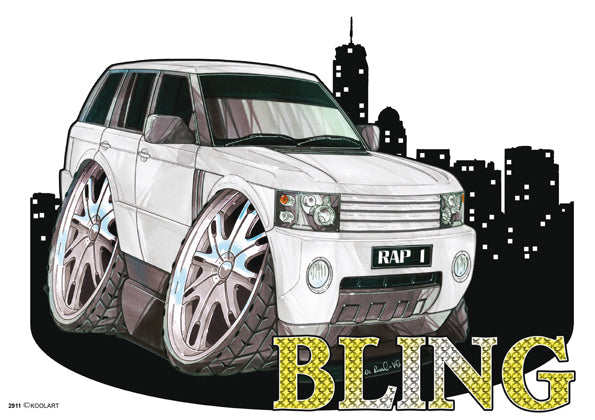Range Rover Sport "Bling" Silver (SKU2911)