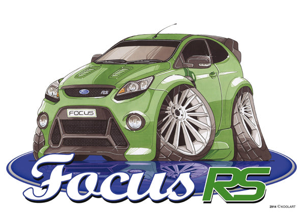 Ford Focus RS Green (SKU2914)