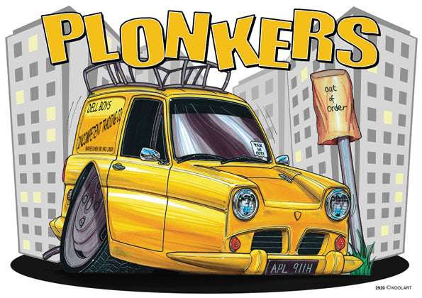 Reliant "Plonkers" Yellow (SKU2920)