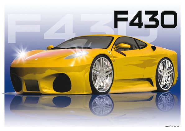 Ferrari F430 Yellow (SKU2930)