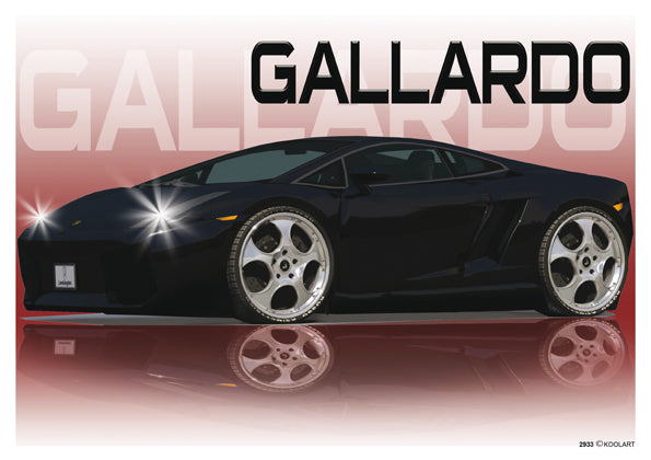 Lamborghini Gallardo Black (SKU2933)