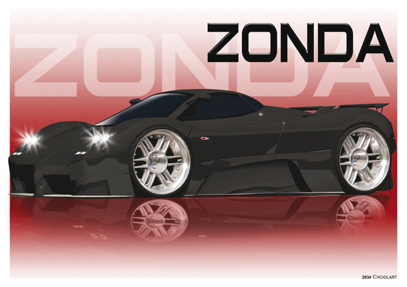 Pagani Zonda Black (SKU2934)