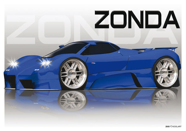 Pagani Zonda Blue (SKU2935)
