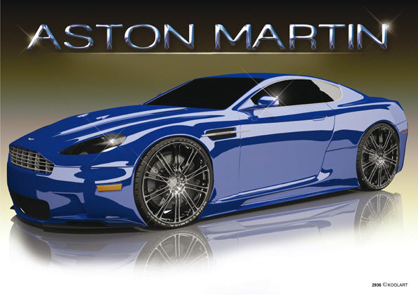 Aston Martin DB7 Blue (SKU2936)