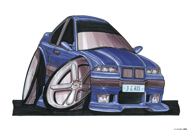BMW M3 E36 Red (SKU293)