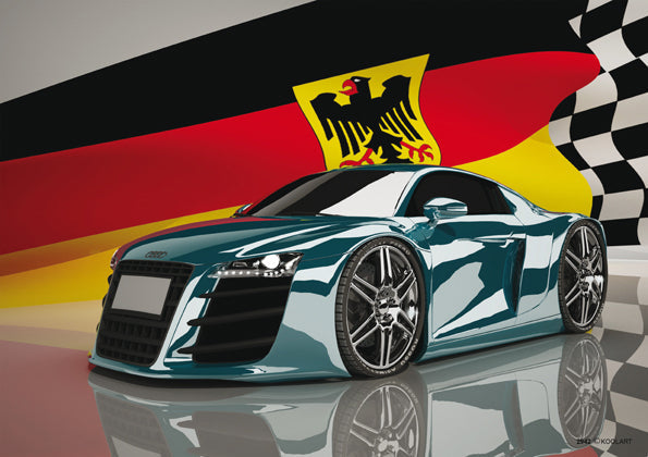 Audi R8 Turquoise (SKU2942)