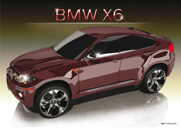 BMW X6 Red (SKU2947)
