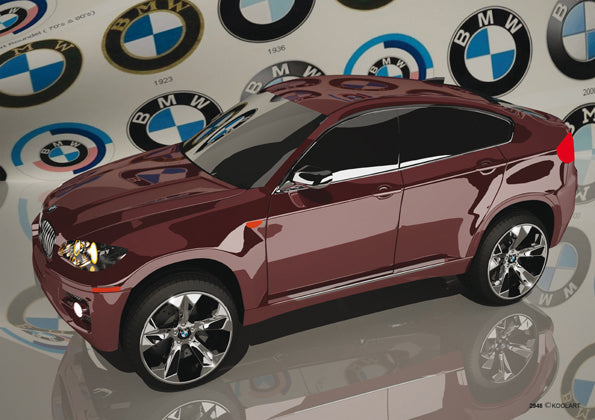 BMW X6 Red (SKU2948)