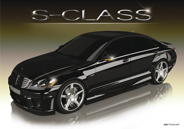 Mercedes S Class Black (SKU2958)