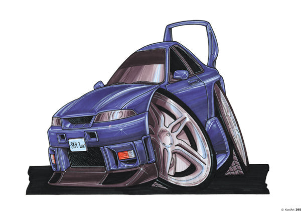 Nissan Skyline GTR Blue (SKU295)