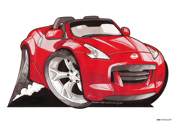 Nissan 370Z Red (SKU2986)