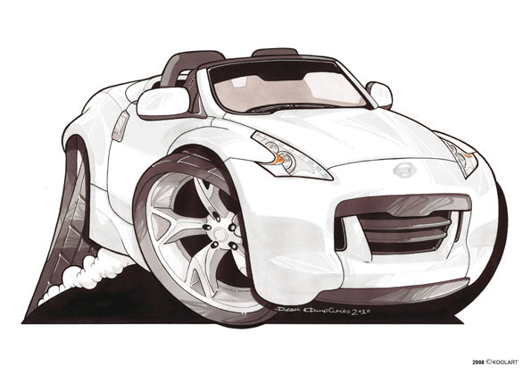 Nissan 370Z White (SKU2988)