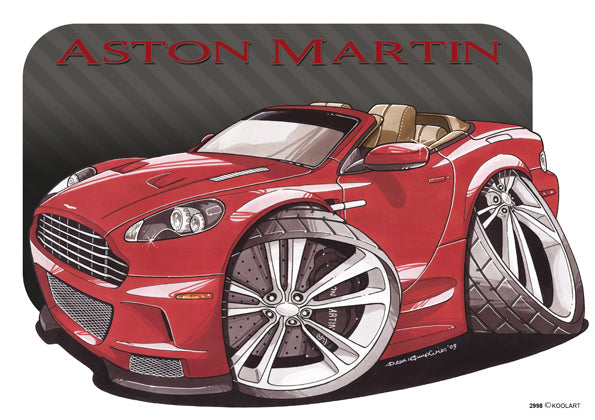 Aston Martin Volante Red (SKU2998)