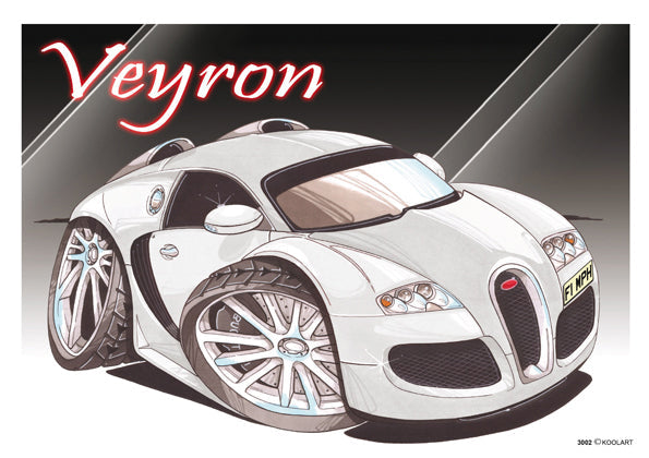 Bugatti Veyron White (SKU3002)