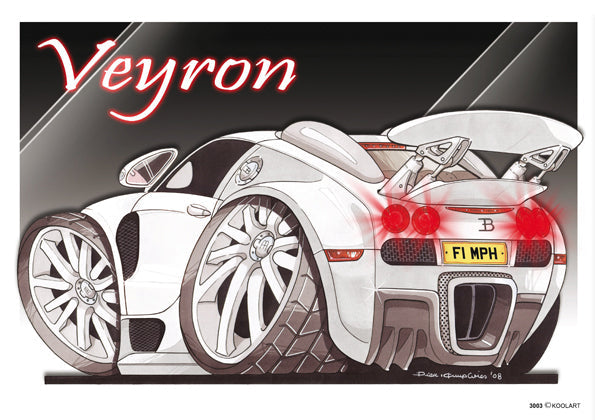 Bugatti Veyron White (SKU3003)