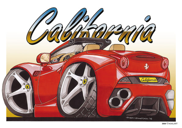 Ferrari California Red (SKU3004)