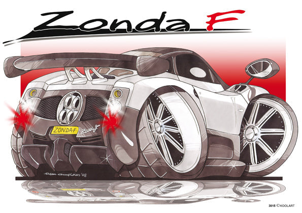 Pagani Zonda F Roadster Silver (SKU3015)