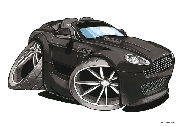 Aston Martin Vantage V8 Black (SKU3043)