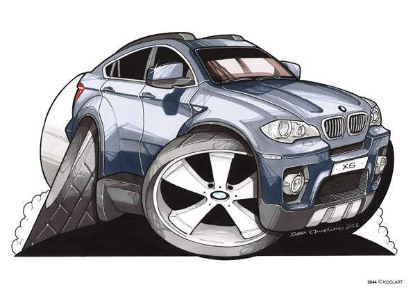 BMW X6 Blue (SKU3044)