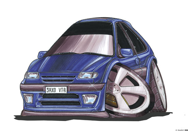 Citroen Saxo VTR Blue (SKU306)