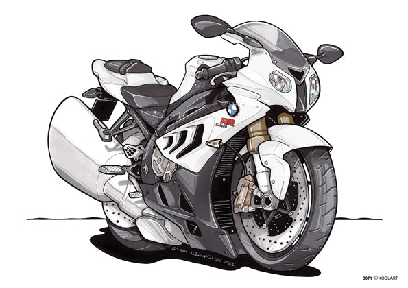 BMW S1000R White (SKU3071)