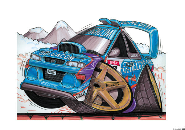 Subaru WRC '98 Belgacom Livery (SKU307)