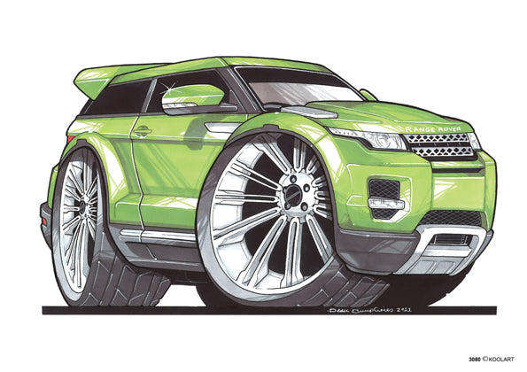 Range Rover Evoque Green (SKU3080)