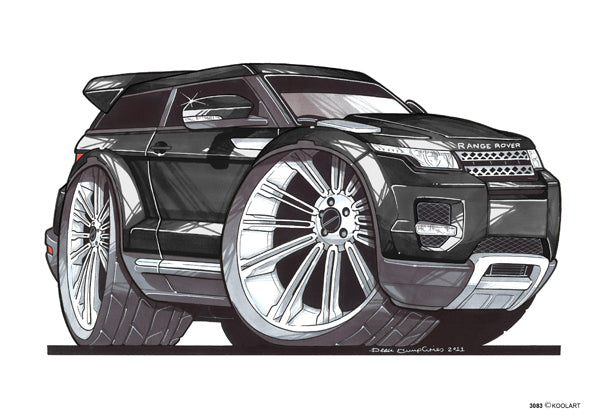 Range Rover Evoque Black (SKU3083)