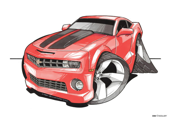 Chevrolet Camaro Red (SKU3086)