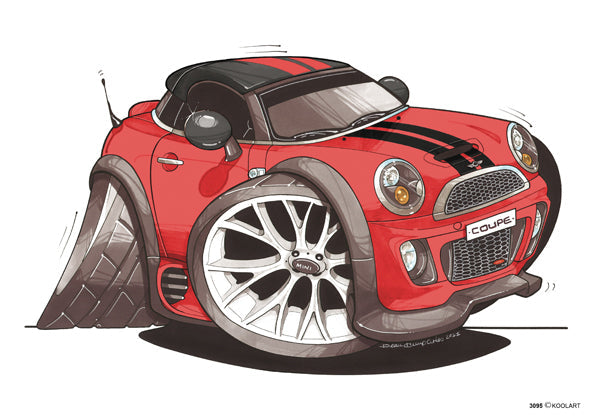 Mini Coupe Red/Black (SKU3095)
