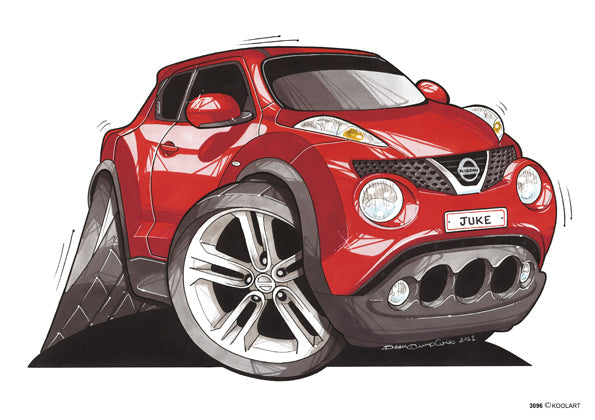 Nissan Juke Red (SKU3096)
