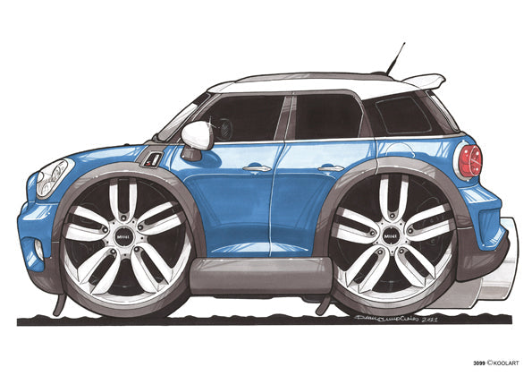 Mini Countryman Blue (SKU3099)