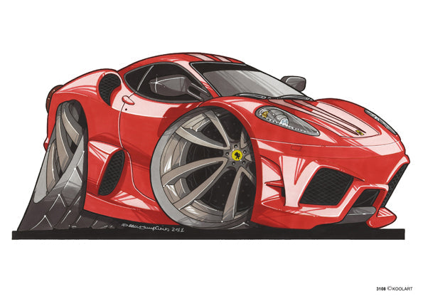 Ferrari F430 Red (SKU3108)