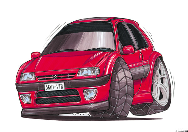 Citroen Saxo VTR Red (SKU311)