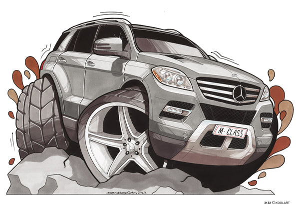 Mercedes M-Class Silver (SKU3132)