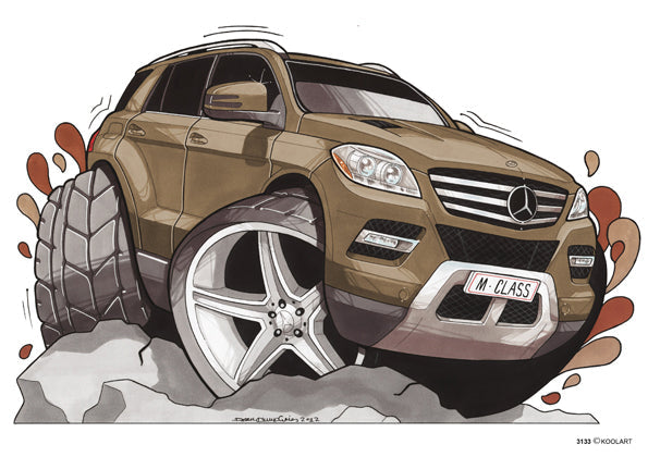 Mercedes M-Class Brown (SKU3133)